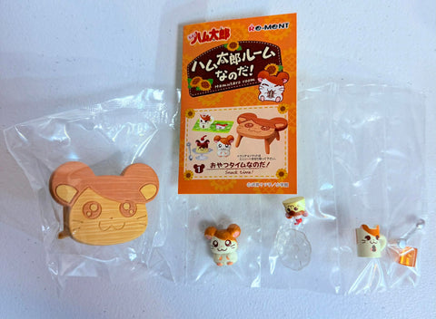 Re-Ment Hamtaro Room: #1 Snack Time (Open Box)