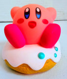 Bandai Kirby Friends Soft Vinyl Series Vol. 05: Kirby (Donut) Sofubi Mini Figure
