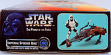 Star Wars Power of the Force: 3 3/4" Imperial Speeder Bike W/Exclusive Biker Scout Stormtrooper