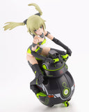 Frame Arms Girl x Maruttoys - Innocentia (Racer Ver.) and Noseru (Racing Specs Ver.)