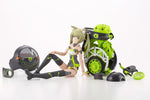 Frame Arms Girl x Maruttoys - Innocentia (Racer Ver.) and Noseru (Racing Specs Ver.)