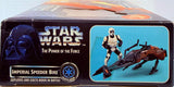 Star Wars Power of the Force: 3 3/4" Imperial Speeder Bike W/Exclusive Biker Scout Stormtrooper