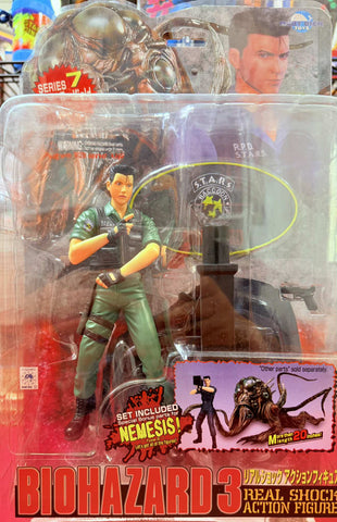 Moby Dick Toys Biohazard 3 Real Shock Action Figure: Series 7 Chris Redfield (Code Veronica Ver.)