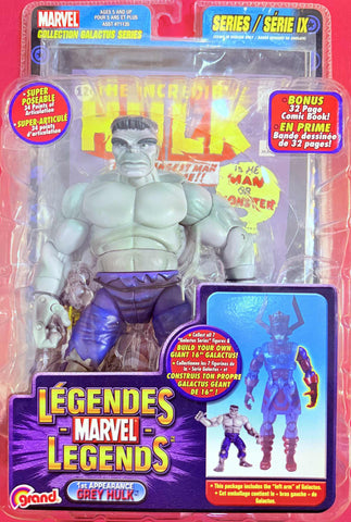 Toy Biz Marvel Legends Series IX: 1st Appearance Grey Hulk (Build A Figure Piece NOT Included)