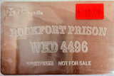 Resident Evil Code Veronica: Claire Redfield Rockfort Prison Plate