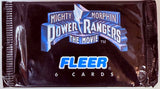 Fleer Mighty Morphin Power Rangers the Movie Pack of 6 Trading Cards