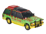 Transformers Collaborative Jurassic Park x Transformers Tyrannocon Rex and JP93 Two-Pack