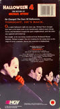 Halloween 4: The Return of Michael Myers VHS