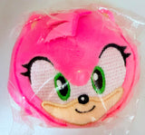 Sega Sonic the Hedgehog: Amy Rose Face Plush Keychain