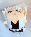 Bleach: PoteKoro Mascot Toshiro Hitsugaya Plush Keychain (Shonen Jump 50th Anniversary Ver.)