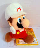 Banpresto New Super Mario Bros. Running Fire Mario Plush Keychain 2007