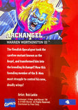 Marvel '95 Fleer Ultra: Archangel Trading Card # 4