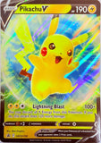 Pokemon Black Star Promo: Pikachu V Jumbo Trading Card 2022