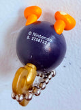 Bandai Shokugan Super Mario Bros. Mascot Charm Collection: Bob-Omb Ball Clasp Keychain