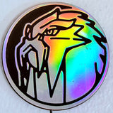 Pokemon TCG Silver Holo Entei Coin