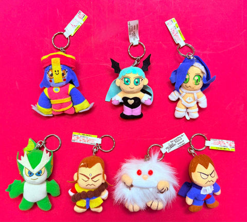 Capcom Vampire Hunter Plush Key Chain Full Set of 7
