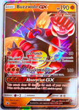Pokemon Black Star Promo: Buzzwole GX Jumbo Trading Card 2017