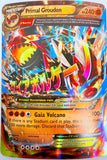 Pokemon XY Ancient Origins: Mega Primal Groudon EX Jumbo Trading Card 2014