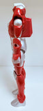 Playmates Toys Superhuman Samurai Syber-Squad: 9" Neutron Armor Servo 1994 (No Box, No Accessories)