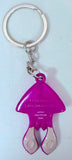 TOMY Splatoon: Inkling Squid Charm Keychain (Purple)
