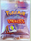 Artbox Pokemon Series 1: 1 Pack of 10 Stickers 1999