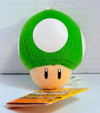 Banpresto New Super Mario Bros. 1 Up Mushroom Plush Keychain 2007