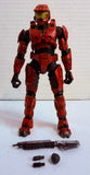 McFarlane Halo 3 Series 1 Spartan Soldier Mark VI Action Figure Red Ver. (No Packaging)