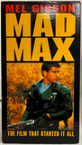 Mad Max VHS