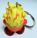 HAL Laboratory Kirby of the Stars/Right Back at Ya!: Fire Kirby Keychain 2002