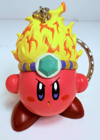 HAL Laboratory Kirby of the Stars/Right Back at Ya!: Fire Kirby Keychain 2002