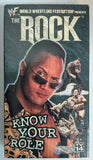 WWF The Rock Know Your Role VHS