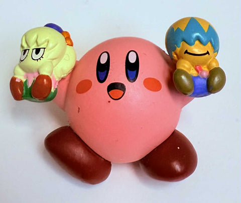 Takara Tomy Kirby of the Stars 30th Anniversary Mascot: Kirby W/Tiffu & Tuff Mini Figure