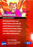 Marvel '95 Fleer Ultra: Colossus Trading Card # 11