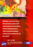 Marvel '95 Fleer Ultra: Rogue Trading Card # 40