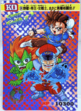Carddass Street Fighter II Trading Card - Beasts, Emperors, and Female Warriors - A Truly Mixed Martial Arts Experience!!  059