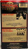 Horror Classics - White Zombie/Revolt of the Zombies VHS