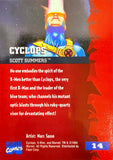 Marvel '95 Fleer Ultra: Cyclops Trading Card # 14