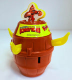 Yujin Super Donkey Kong: Pop-Up Donkey Kong Mini Game Gachapon Set (Brown Barrel)