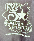 RVD's 5 Star Comics + Wrestling M T-Shirt