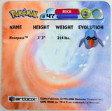 Pokemon: Nosepass Lenticular Card 2006