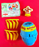 Yujin Super Donkey Kong: Pop-Up Donkey Kong Mini Game Gachapon Set (Blue Barrel)
