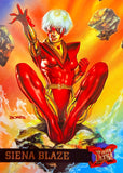 Marvel '95 Fleer Ultra: Siena Blaze Trading Card # 44