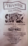 TRIUMVIR X CAPCOM Super Street Fighter II: Akuma M T-Shirt (White)