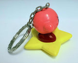 HAL Laboratory Kirby of the Stars/Right Back at Ya!: Warp Star Kirby Keychain 2002