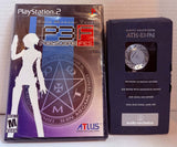 Shin Megami Tensei Persona 3 FES PS2 (Sealed) W/ audio-technica Ear-Fit Headphones ATH-EM9d