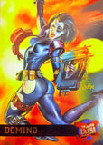 Marvel '95 Fleer Ultra: Domino Trading Card # 17