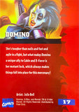 Marvel '95 Fleer Ultra: Domino Trading Card # 17