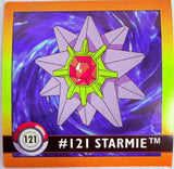 Artbox Pokemon: Starmie Sticker #121 1996