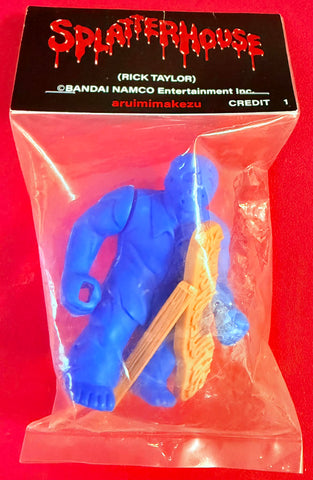 Aruimimakezu x Bandai Namco SPLATTERHOUSE: Rick Taylor Keshi Figure (Blue)