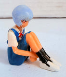 SEGA Neon Genesis Evangelion HG Real Figure - Rei Ayanami Sitting School Uniform Ver. 1997